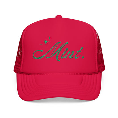 Mint LA Embroidered Trucker Hat