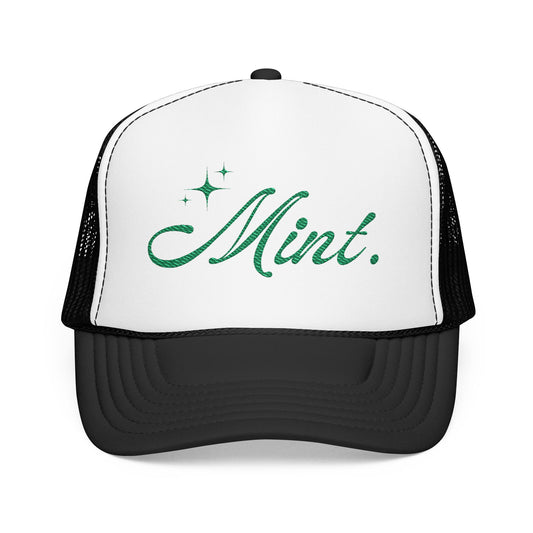 Mint LA Embroidered Trucker Hat