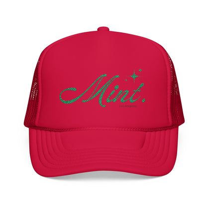 Mint LA Embroidered Trucker Hat