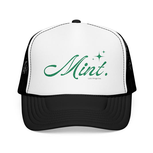 Mint LA Embroidered Trucker Hat