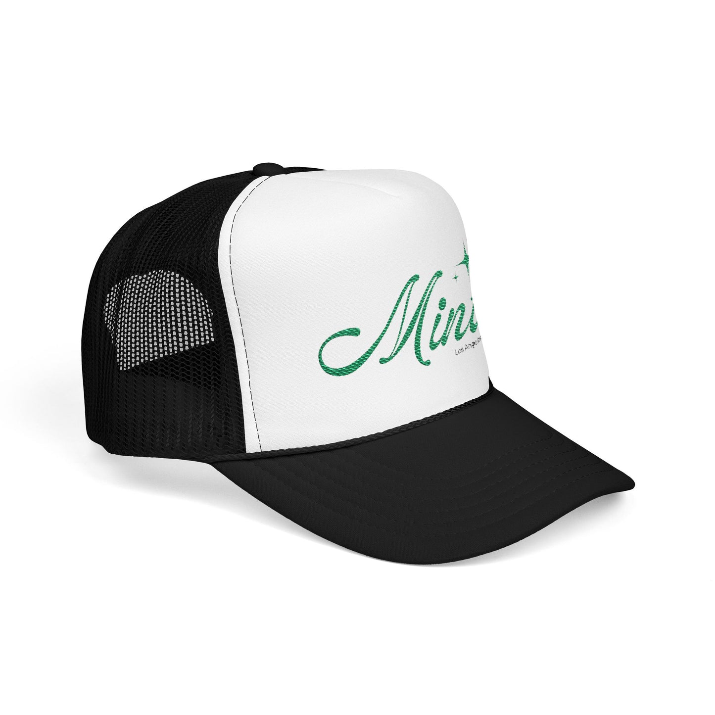 Mint LA Embroidered Trucker Hat