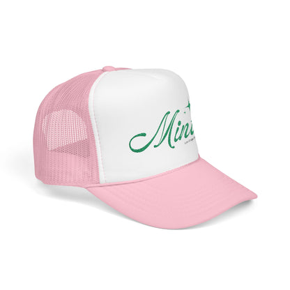 Mint LA Embroidered Trucker Hat